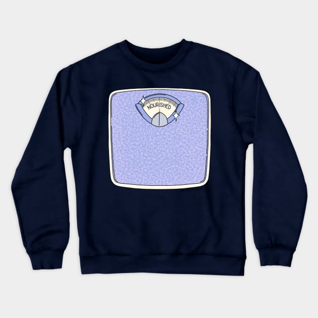 Nourished - The Peach Fuzz Crewneck Sweatshirt by ThePeachFuzz